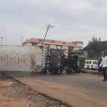 Summersaulted Truck load of goods in front of Imo NUJ Secretariat,June 4th,2023