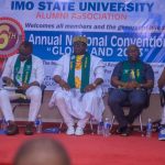 Some executive members of IMSUAA during just concluded Convention.