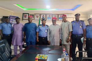 Leadership of FOMIHA with Imo CP,during a familiarization visit in Owerri,recently