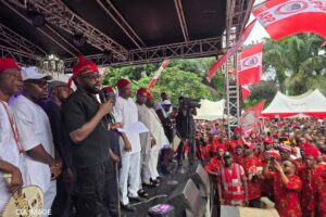 Ikenga Imo Ugochinyere Addressing Constituents On Birthday, Recently